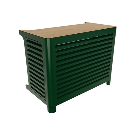 Cache climatisation Outsteel Venitian - S vert mousse Cache climatisation Outsteel Venitian - S vert mousse