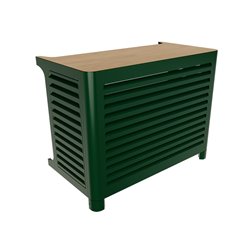 Cache climatisation Outsteel Venitian - M vert mousse