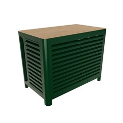 Cache climatisation complet Outsteel Venitian - M vert mousse