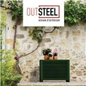 Cache climatisation complet Outsteel Venitian - S vert mousse