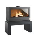 Poêle à bois Preston P912804 12 kWatts noir