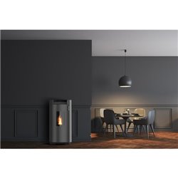 Poêle à granulés Odaya ODAYA8GRIS 8 kWatts Gris