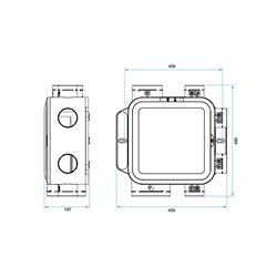 VMC Simple Flux EasyHOME AutoSENS COMPACT Kit avec ColorLINE