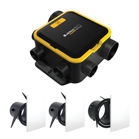 VMC Simple Flux EasyHOME AutoSENS COMPACT Kit avec ColorLINE