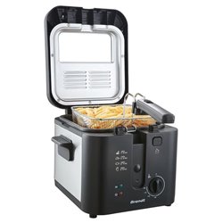 Friteuse 0,9 kg FRI25X2 1600 Watts noir