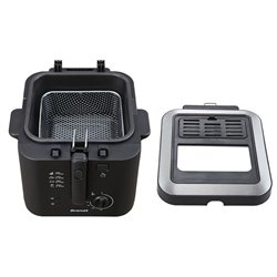 Friteuse 0,9 kg FRI25X2 1600 Watts noir