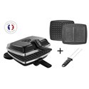 Gaufrier Super 2 Antiadhésif 39426 1000 Watts noir