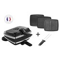 Gaufrier Super 2 Antiadhésif 39624 1000 Watts noir