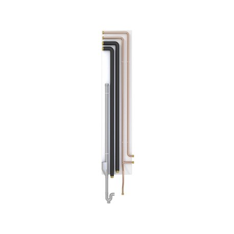Kit de connexion à droite pour départ chauffage et départ ECS par le bas