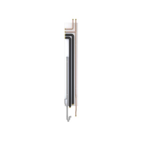 Kit de connexion à droite pour départ chauffage par le bas et départ ECS par le haut