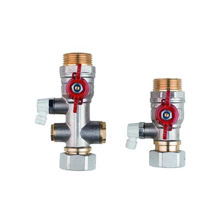 Vannes d'arrêt à boisseau sphérique pour pompe à chaleur Altherma H Hybrid
