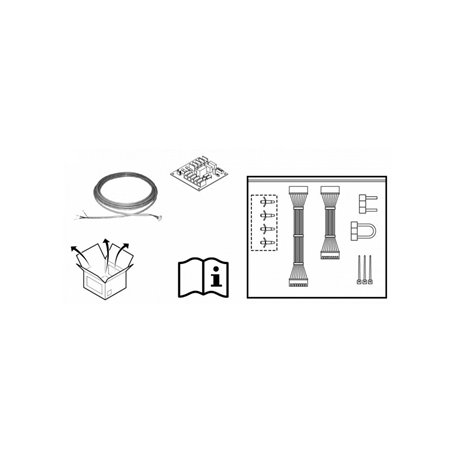 Unité de communication avec panneaux solaires thermiques pour pompe à chaleur Altherma M