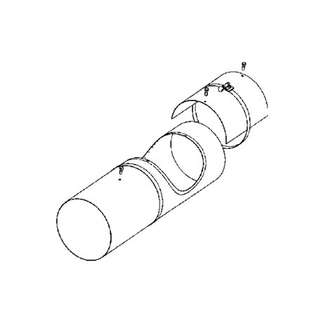 Manchon à fenêtre Ø160 mm