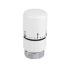 Kit de raccordement classique droit 850306 Pour Sèche-serviettes eau chaude avec tête thermostatique Blanc