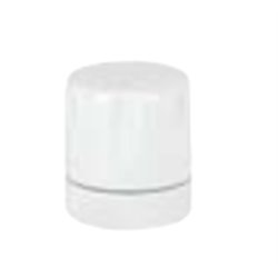 Kit de raccordement classique coudé 850301 Pour Sèche-serviettes eau chaude avec tête manuelle Blanc