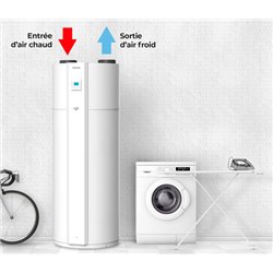 Chauffe-eau thermodynamique Estia 190 litres
