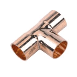 Té cuivre a braser CT100F Ø 1"