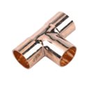 Té cuivre a braser CT14F Ø 1/4