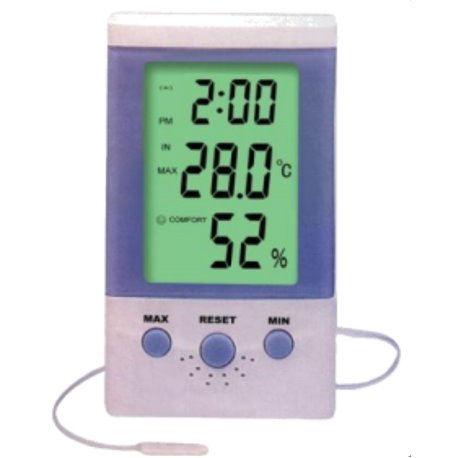 Thermomètre Hydro Digital Premium - Sonde Extérieure Température et  Humidité Optithermo