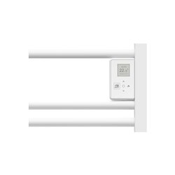 Sèche serviettes Riva 4 Mixte Soufflerie 471264 924/1000+1000 Watts blanc satin