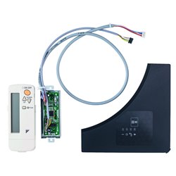 Télécommande infrarouge pour façade noire design