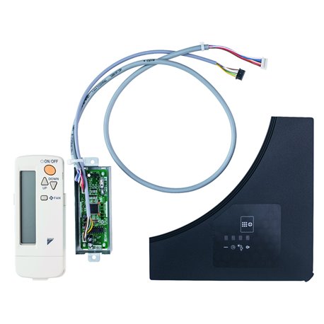 Télécommande infrarouge pour façade noire design