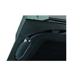 Façade BYCQ140EB Round Flow Noir