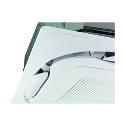 Façade BYCQ140EGF Round Flow nettoyage auto Blanc