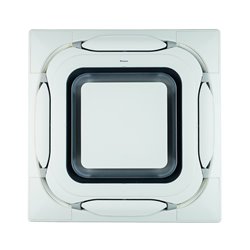 Façade BYCQ140EP Round Flow Design Blanc