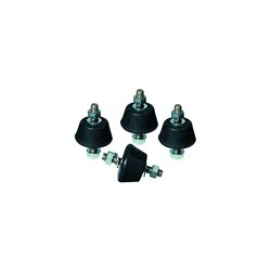 Kit de 4 plots anti-vibration pour unité éxtérieure de climatisation