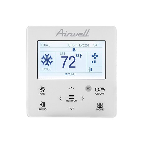 Télécommande filaire RCW27 pour unités XLDF/HDLE Aura