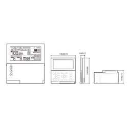 Télécommande filaire DVM Chiller pour unité DVM Chiller