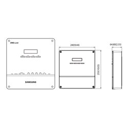 Passerelle LonWorks pour unités DVM, FJM, CAC, ERV Plus, EHS Bibloc/Monobloc