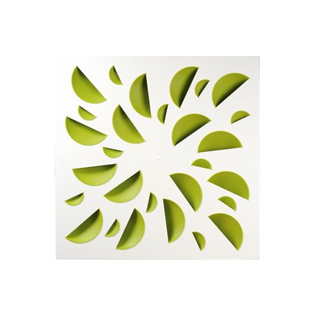 Diffuseur décoratif Sans plénum Vert 675x675 mm