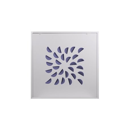 Diffuseur décoratif Avec plénum Bleu 675x675 mm