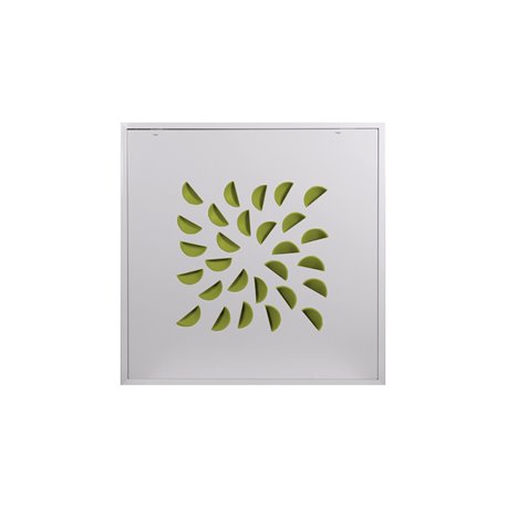 Diffuseur décoratif Avec plénum Vert 675x675 mm