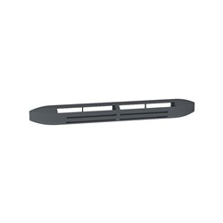 Entrée d'air hygroréglable acoustique 37 dB Gris anthracite