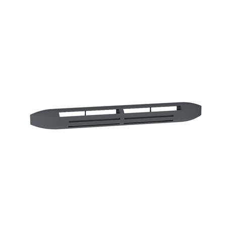 Entrée d'air hygroréglable acoustique 37 dB Gris anthracite Entrée d'air hygroréglable acoustique 37 dB Gris anthracite