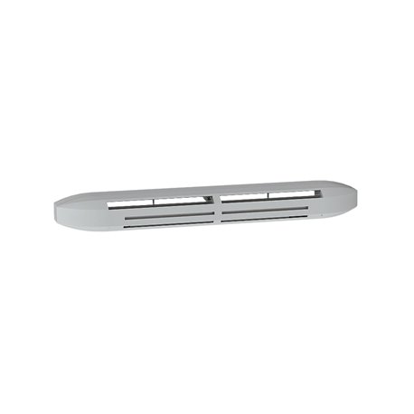 Entrée d'air hygroréglable acoustique + rallonge acoustique 39 dB Gris Entrée d'air hygroréglable acoustique + rallonge acoustique 39 dB Gris