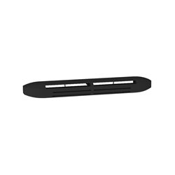 Entrée d'air hygroréglable acoustique + rallonge acoustique 39 dB Noir