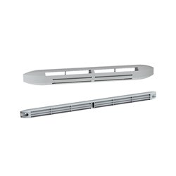 Entrée d'air hygroréglable acoustique + Grille 37dB Gris