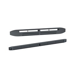 Entrée d'air hygroréglable acoustique + Rallonge acoustique + Grille 39 dB Gris anthracite