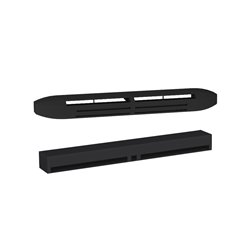 Entrée d'air hygroréglable acoustique + Rallonge acoustique + Capuchon 42 dB Noir