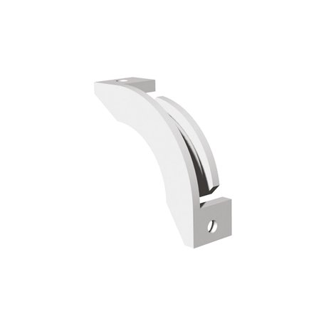 Renvoi d'angle pour bouches à cordon cuisine ou sanitaires