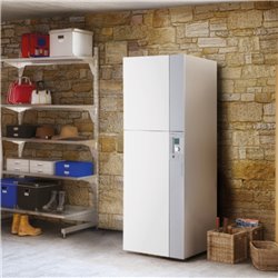 Pompe à chaleur air eau Alféa Hybrid Duo Fioul AI 10,8 kW Brûleur 29 kW