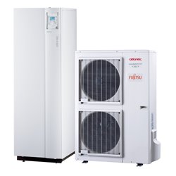 Pompe à chaleur air eau Alféa Hybrid Duo Gaz 13.24 kWatts Monophasé