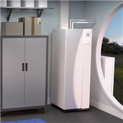 Pompe à chaleur air eau Alféa Hybrid Duo Gaz 13.24 kWatts Monophasé