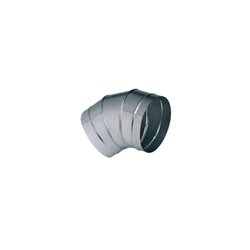 Coude 45° À secteur galva standard Ø630 mm