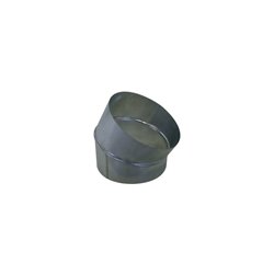 Coude 30° À secteur galva standard Ø250 mm