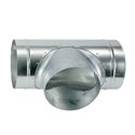 Té 90° Galva standard Ø630 / 355 mm